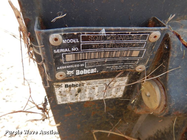 image for item DY9536 Bobcat SOILCOND84 skid steer soil conditioner