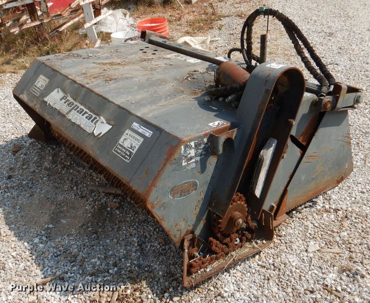 image for item DY9537 FFC Rock Preparator skid steer rake
