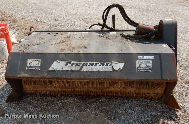 image for item DY9537 FFC Rock Preparator skid steer rake