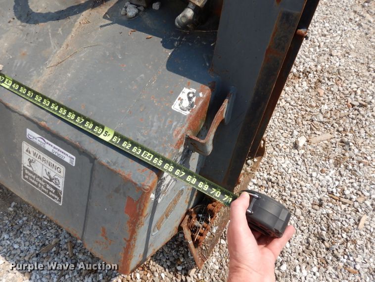 image for item DY9537 FFC Rock Preparator skid steer rake