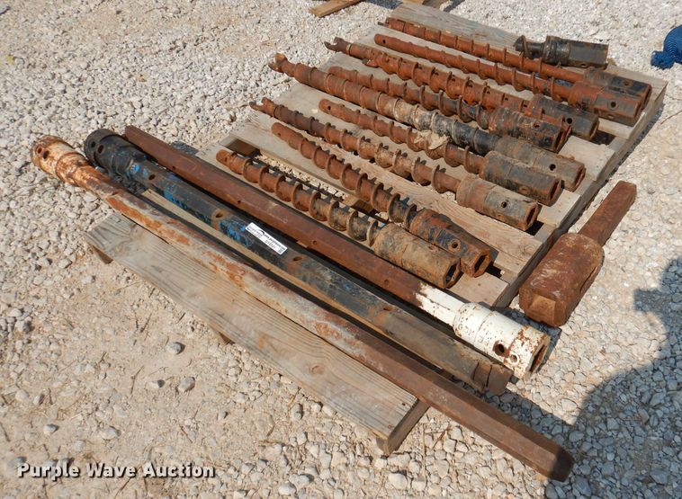 image for item DY9541 (12) Bobcat skid steer auger bits