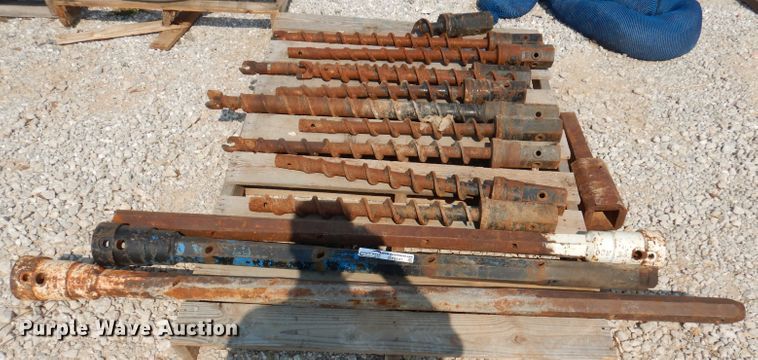 image for item DY9541 (12) Bobcat skid steer auger bits