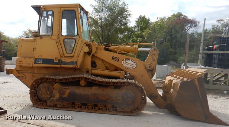 image for item DY9546 1991 Caterpillar 963  track loader