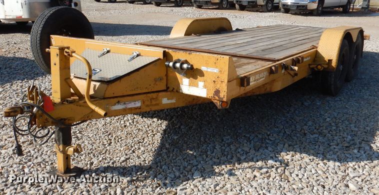image for item DY9554 2013 Rice tilt deck equipment trailer
