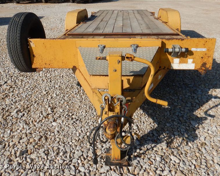image for item DY9554 2013 Rice tilt deck equipment trailer