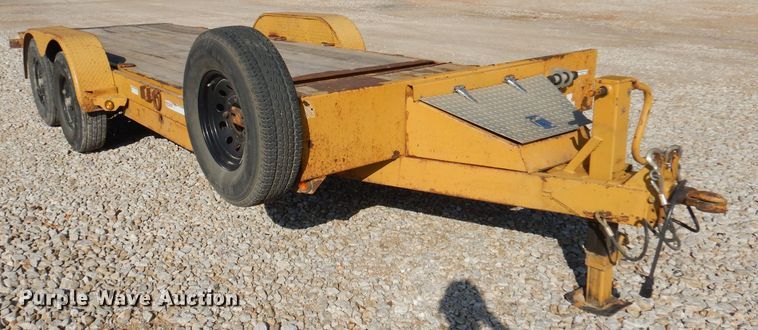 image for item DY9554 2013 Rice tilt deck equipment trailer