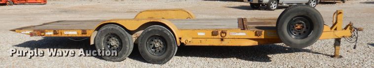 image for item DY9554 2013 Rice tilt deck equipment trailer