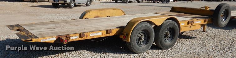 image for item DY9554 2013 Rice tilt deck equipment trailer