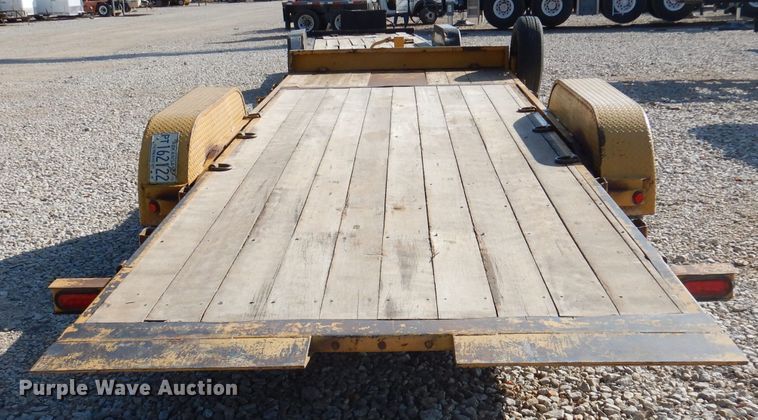 image for item DY9554 2013 Rice tilt deck equipment trailer