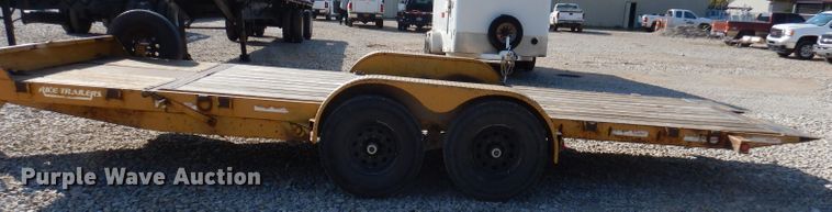 image for item DY9554 2013 Rice tilt deck equipment trailer