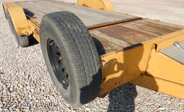 image for item DY9554 2013 Rice tilt deck equipment trailer