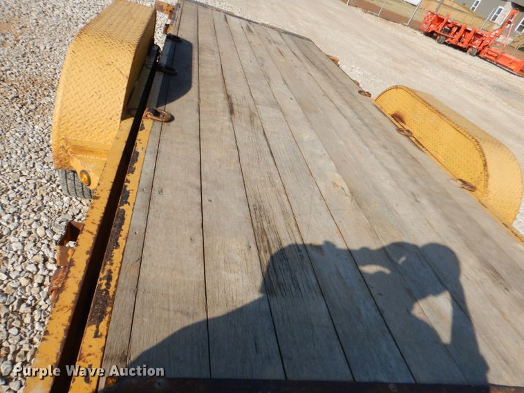 image for item DY9554 2013 Rice tilt deck equipment trailer