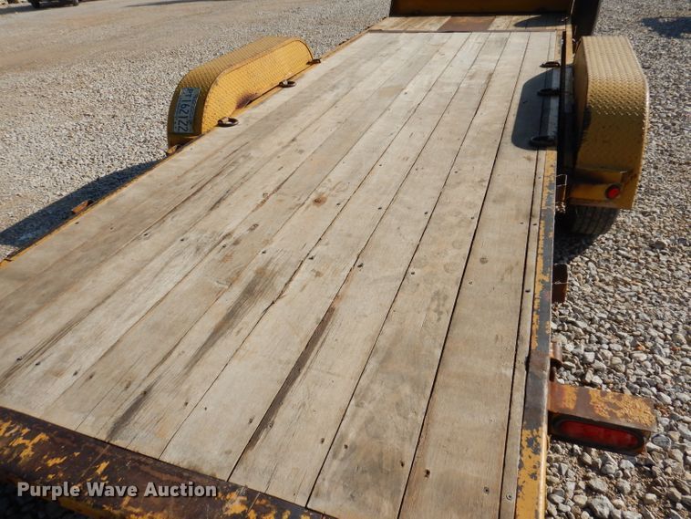 image for item DY9554 2013 Rice tilt deck equipment trailer