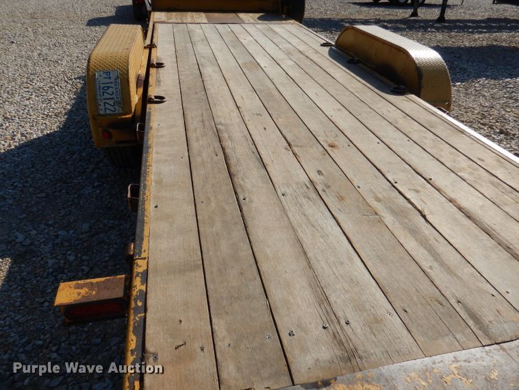 image for item DY9554 2013 Rice tilt deck equipment trailer