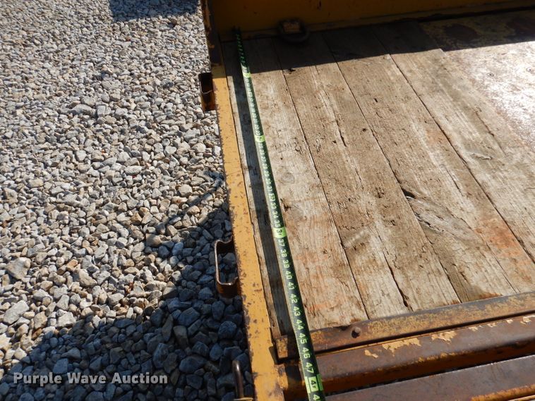 image for item DY9554 2013 Rice tilt deck equipment trailer