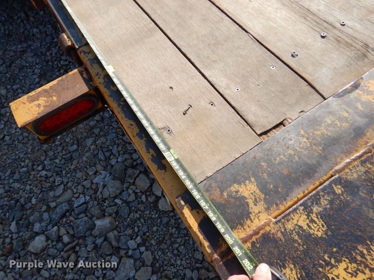 image for item DY9554 2013 Rice tilt deck equipment trailer