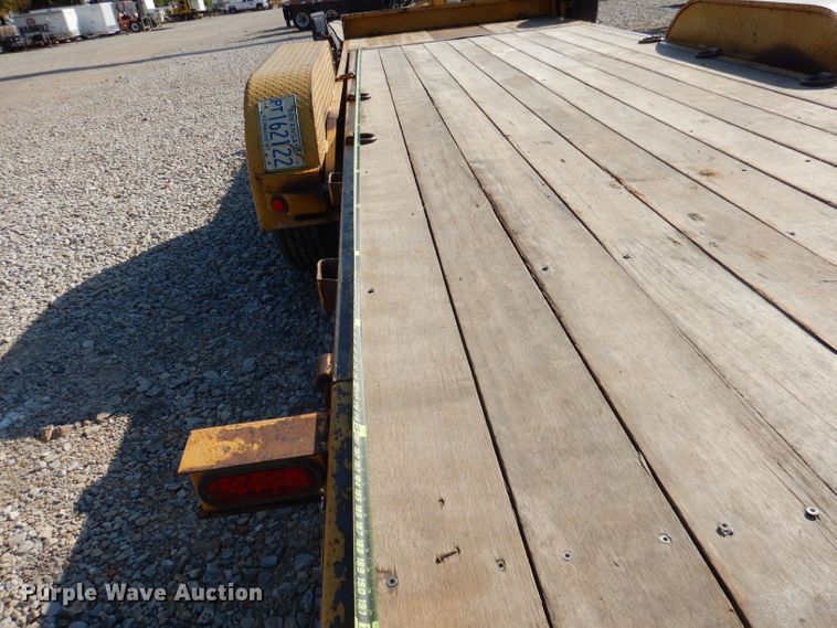 image for item DY9554 2013 Rice tilt deck equipment trailer