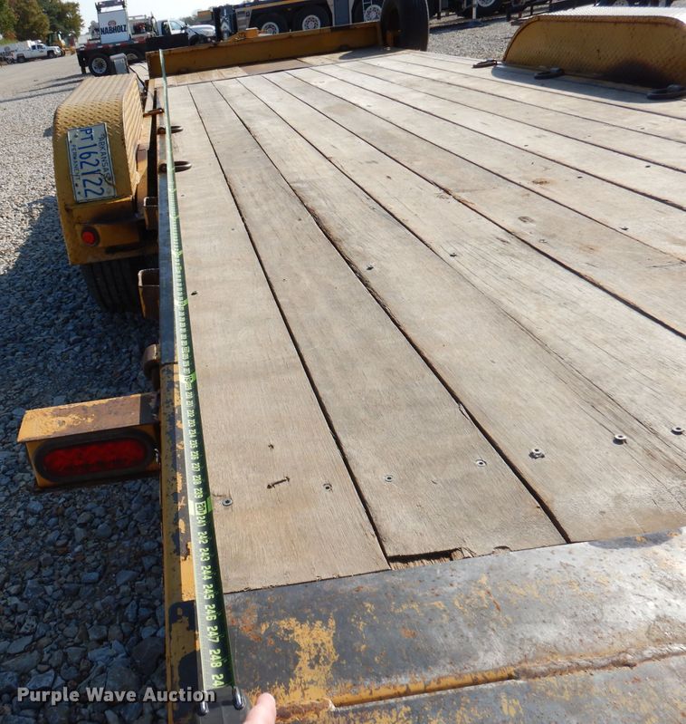 image for item DY9554 2013 Rice tilt deck equipment trailer