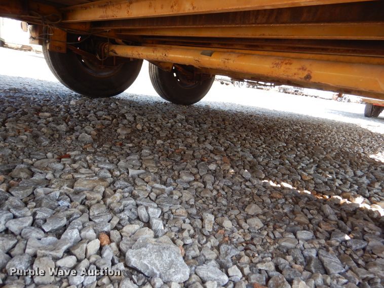 image for item DY9554 2013 Rice tilt deck equipment trailer