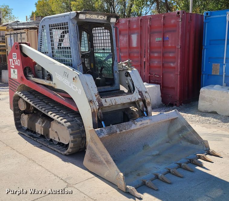 image for item EL9528 2005 Takeuchi TL140  tracked skid steer loader