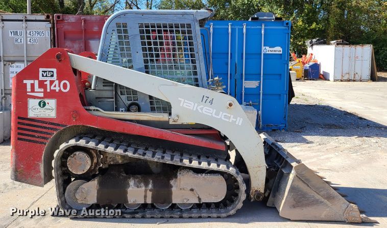 image for item EL9528 2005 Takeuchi TL140  tracked skid steer loader