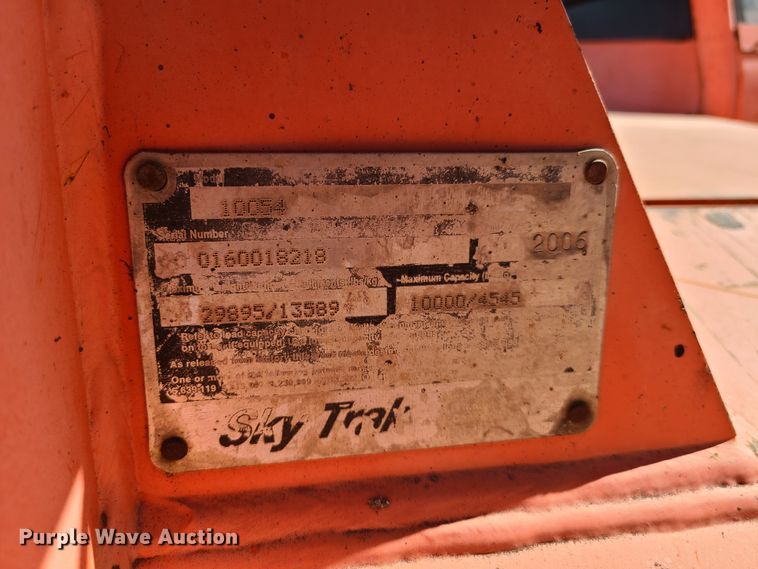 image for item EL9530 2006 JLG 10054  telehandler