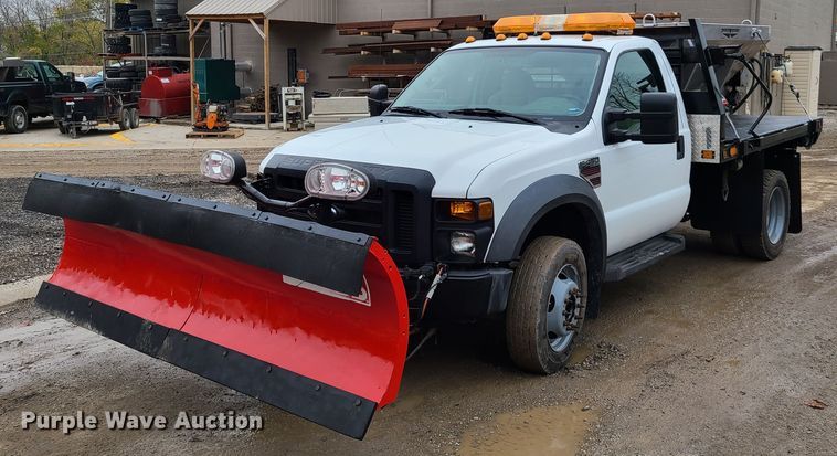 image for item EL9573 2008 Ford F450 Super Duty  flat dump bed truck