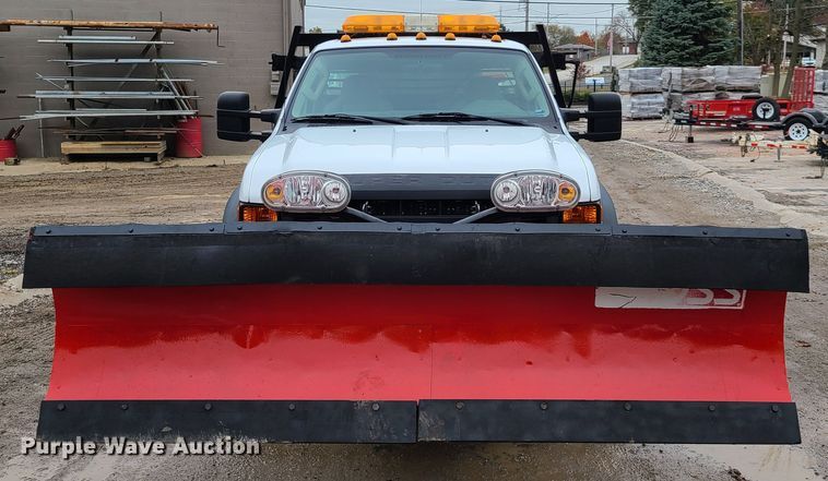 image for item EL9573 2008 Ford F450 Super Duty  flat dump bed truck