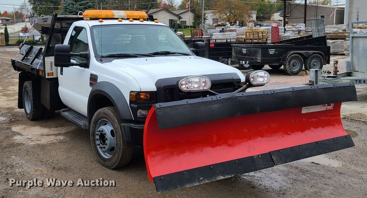 image for item EL9573 2008 Ford F450 Super Duty  flat dump bed truck