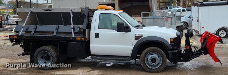 image for item EL9573 2008 Ford F450 Super Duty  flat dump bed truck