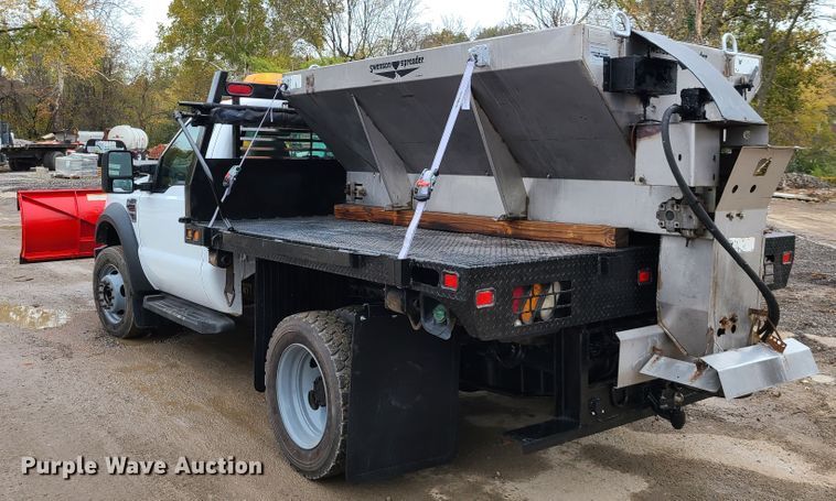 image for item EL9573 2008 Ford F450 Super Duty  flat dump bed truck