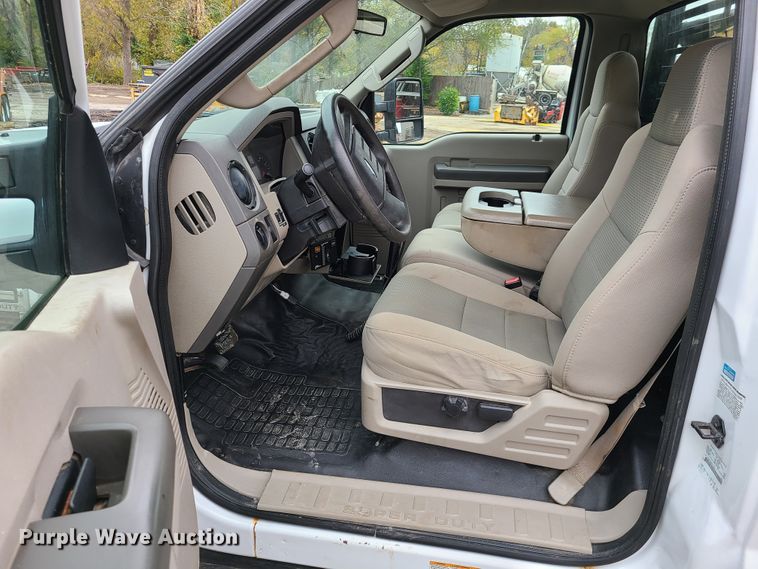 image for item EL9573 2008 Ford F450 Super Duty  flat dump bed truck