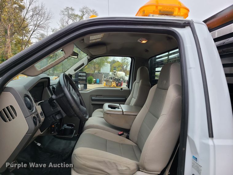 image for item EL9573 2008 Ford F450 Super Duty  flat dump bed truck