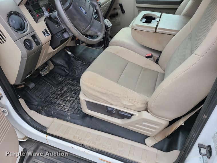 image for item EL9573 2008 Ford F450 Super Duty  flat dump bed truck