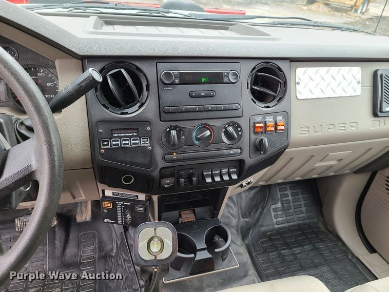 image for item EL9573 2008 Ford F450 Super Duty  flat dump bed truck