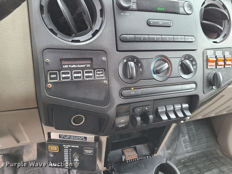 image for item EL9573 2008 Ford F450 Super Duty  flat dump bed truck