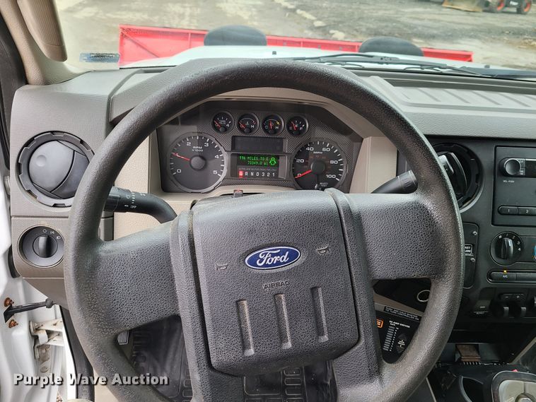 image for item EL9573 2008 Ford F450 Super Duty  flat dump bed truck