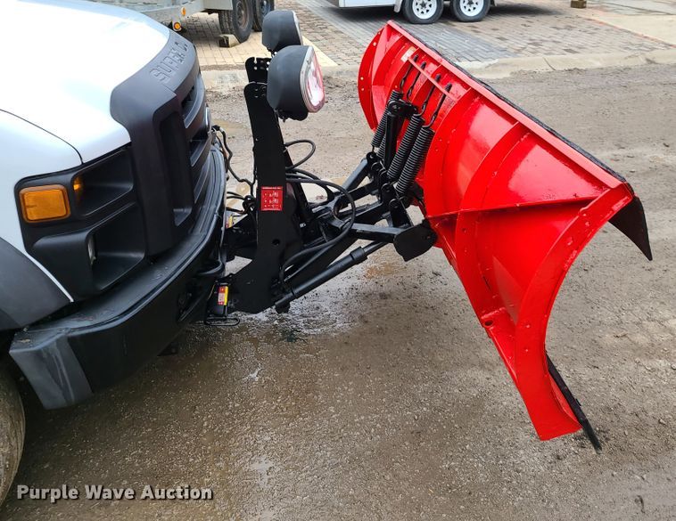 image for item EL9573 2008 Ford F450 Super Duty  flat dump bed truck