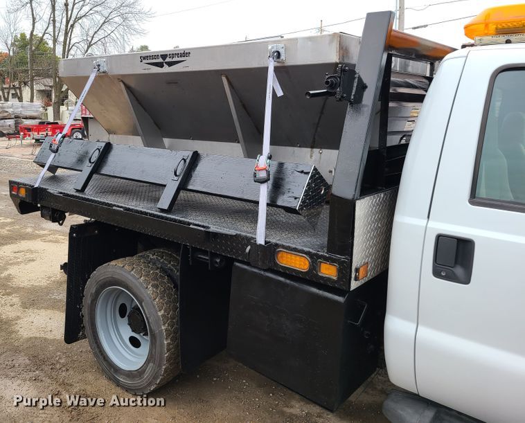 image for item EL9573 2008 Ford F450 Super Duty  flat dump bed truck