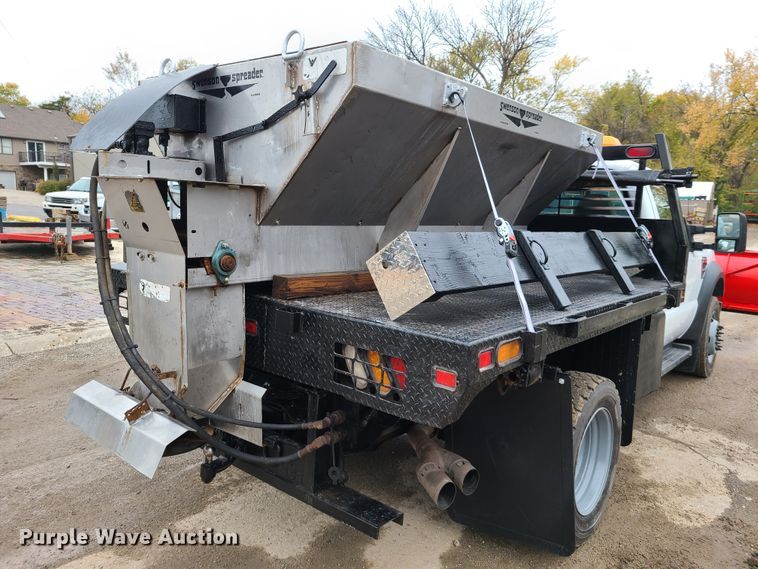 image for item EL9573 2008 Ford F450 Super Duty  flat dump bed truck