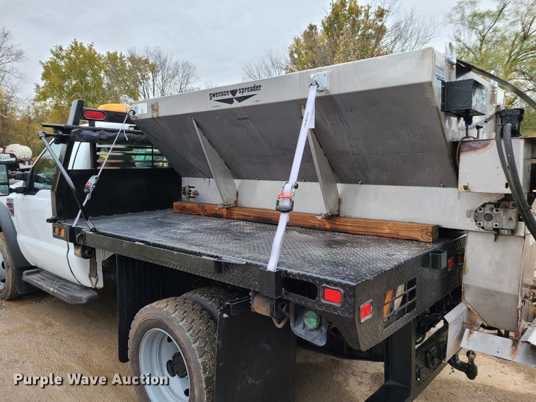 image for item EL9573 2008 Ford F450 Super Duty  flat dump bed truck