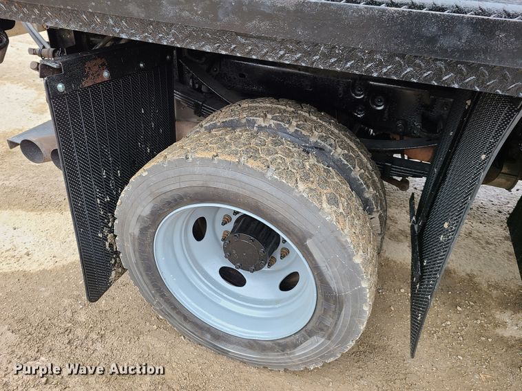 image for item EL9573 2008 Ford F450 Super Duty  flat dump bed truck