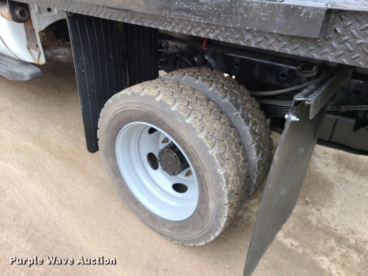 image for item EL9573 2008 Ford F450 Super Duty  flat dump bed truck