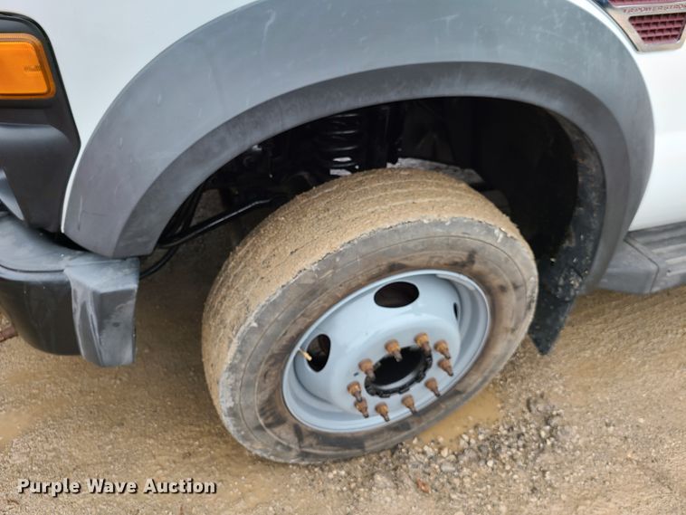 image for item EL9573 2008 Ford F450 Super Duty  flat dump bed truck