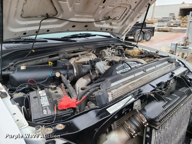 image for item EL9573 2008 Ford F450 Super Duty  flat dump bed truck