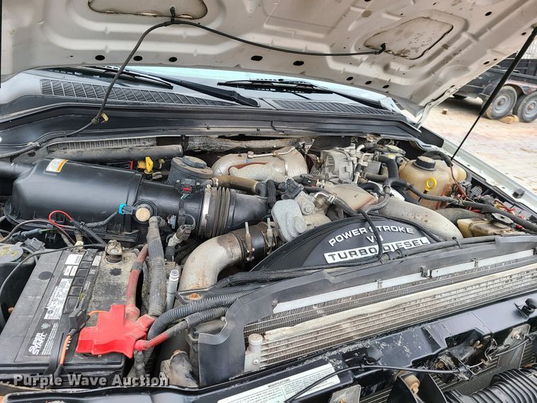 image for item EL9573 2008 Ford F450 Super Duty  flat dump bed truck