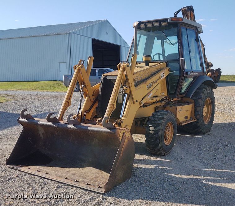 image for item EQ9448 1996 Case 580 Super L  Construction King backhoe