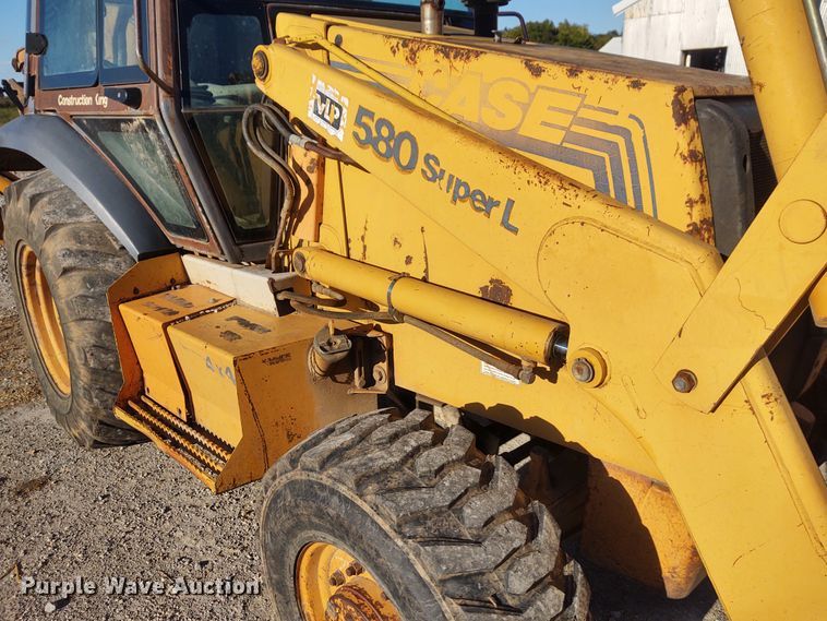 image for item EQ9448 1996 Case 580 Super L  Construction King backhoe
