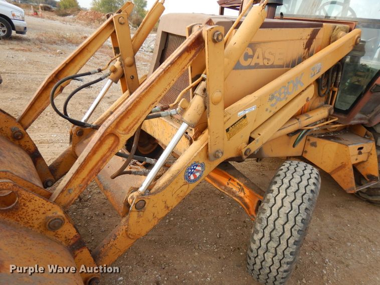 image for item FR9226 1989 Case 580K  backhoe