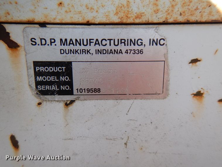 image for item FW9758 2009 SDP EZ Reach SST40  boom lift